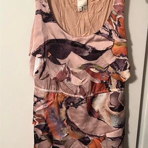 Ali Ro Peach Sleeveless Dress